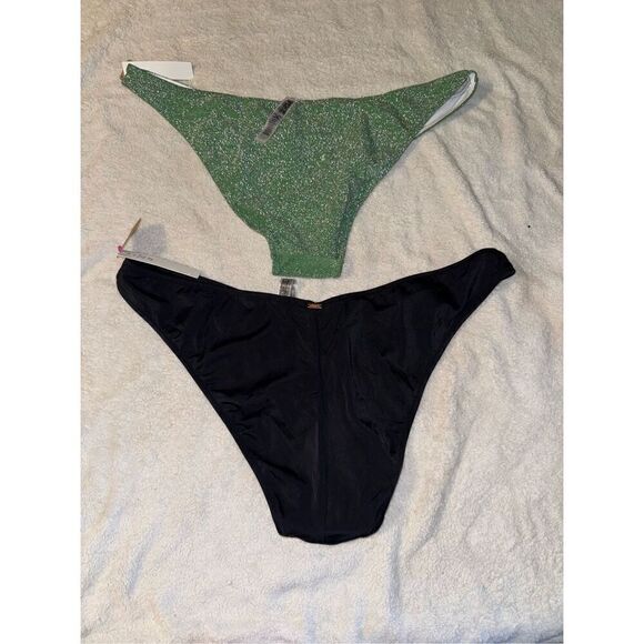 NWT set of 2 Victoria Secret Pink bikini bottoms size XXL - Picture 2 of 9